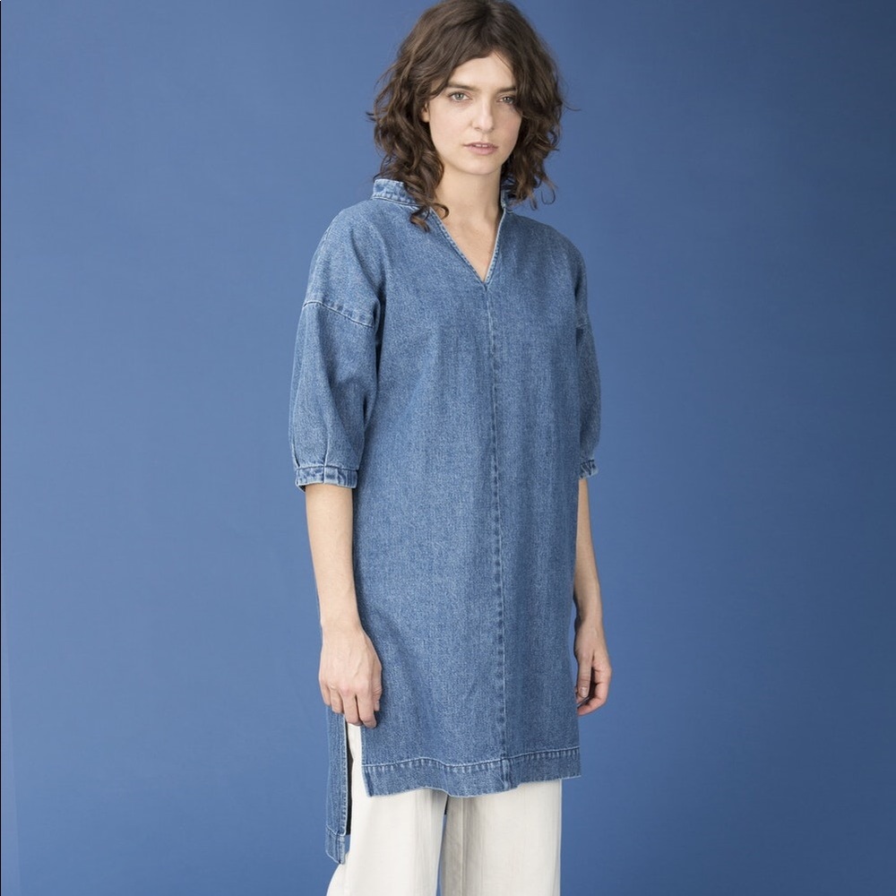 Ilana Kohn Denim Ava Dress - Size S/M